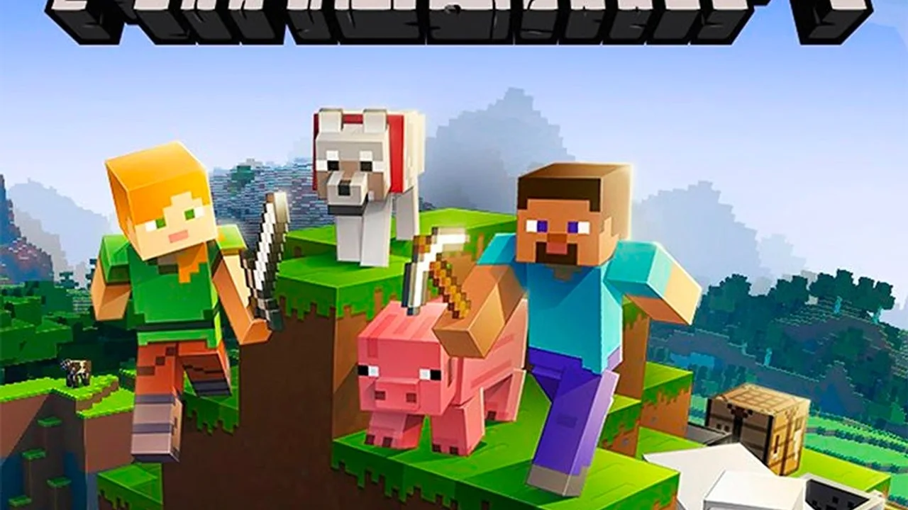 Minecraft key art
