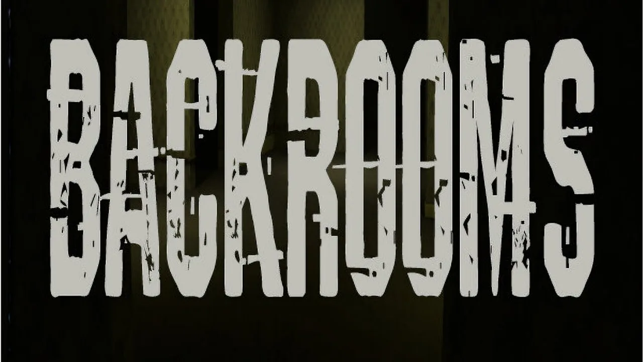 The Backrooms key art